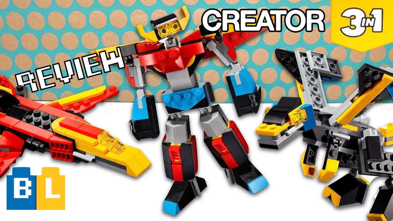 LEGO - 31124 - Creator - Super Robot - YouTube