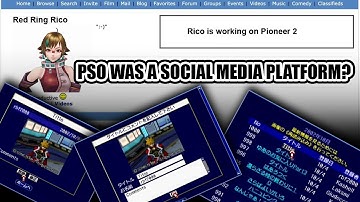 Phantasy Star Online - The Social Network:  How In Game Screenshots Changed Everything