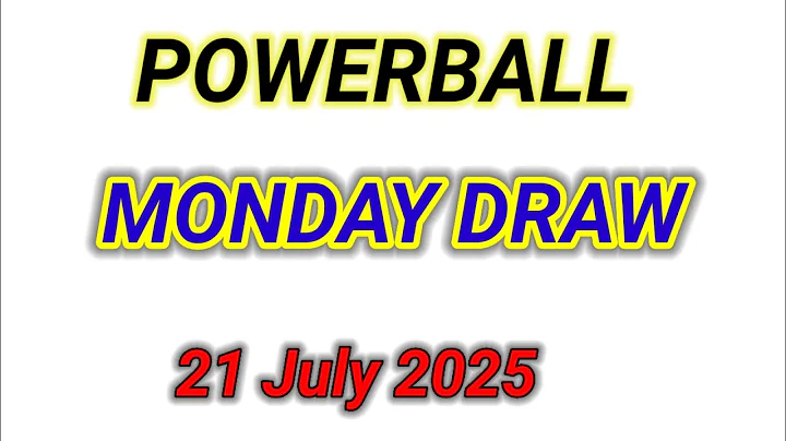 Powerball Result Monday July 21 2025 |  #powerball_result_today