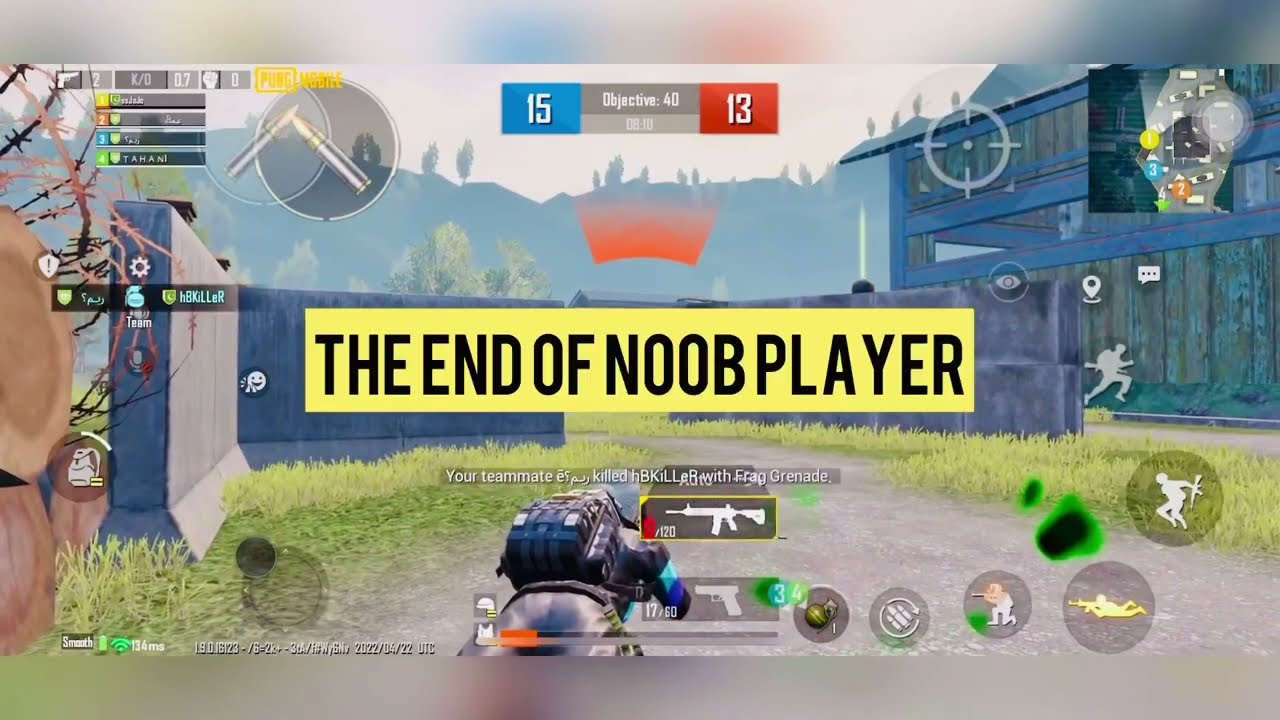 Pubg mobile TDM 10 kill By Noob Player 