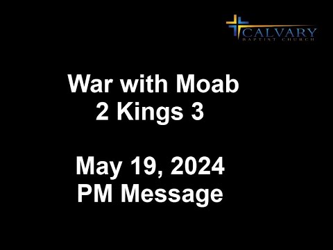 War with Moab