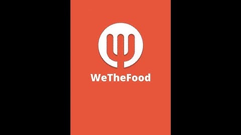 We the food Founder Introduction, YCombinator W2021 Application