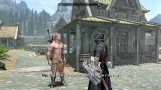 Skyrim SE - Inigo talks with Erik the Slayer