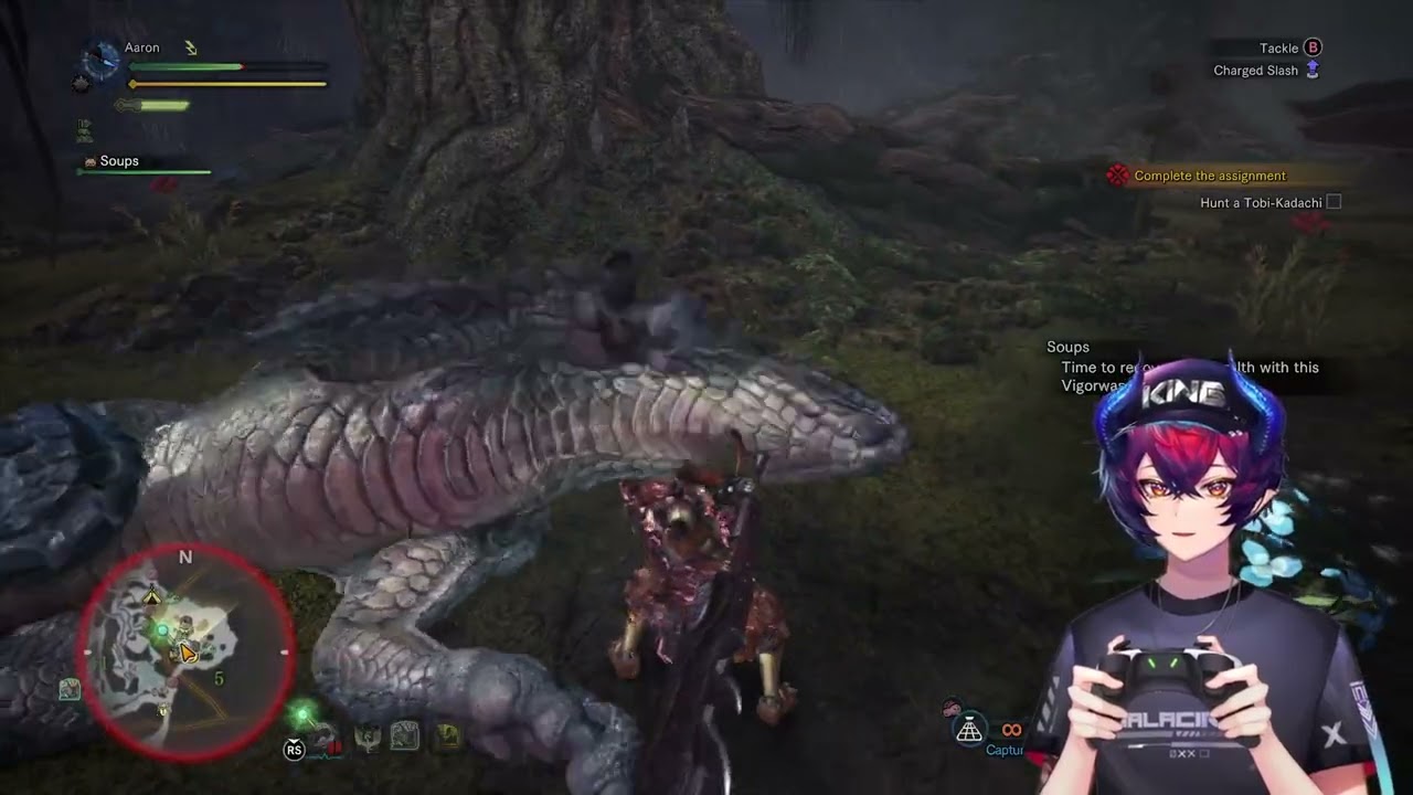 🐉WHAT THE FUDGE IS THAT?! | Monster Hunter World Part 2 | !discord !tip !dinner