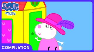 Peppa & Georges FIRST Tree House Camp Out! 🏕️ Night-time Adventure | Peppa Pig Tales