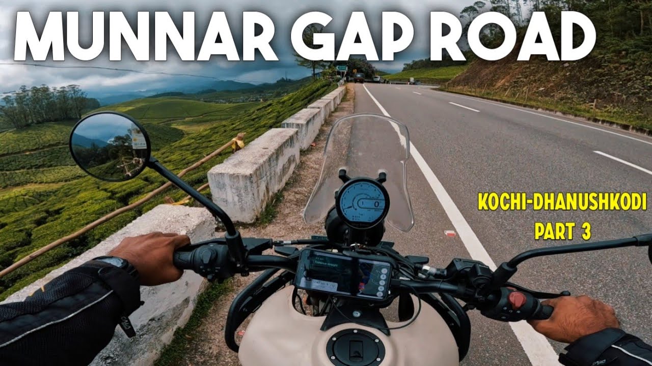 Munnar Gap Road 😍 | കേരളത്തിലെ ഏറ്റവും മനോഹരമായ റോഡ് യാത്ര | Kochi to Dhanushkodi vlog - Part 3