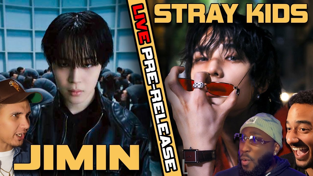 Stray Kids & Jimin Pre-Release Jam LIVE! (Jimin Who MV & Stray Kids chk chk boom mv)