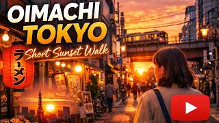 Oimachi Tokyo Short Sunset Walk