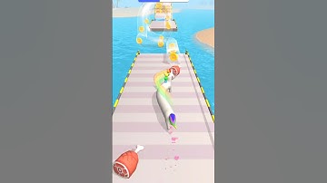 Unicorn Run 3D Gameplay 🦄🥰| Funny game | All levels | Android iOS #shorts #games