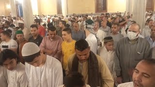 صلاه العيد من مسجد الحسين