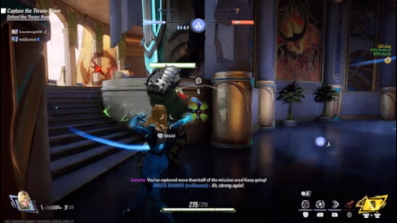 Dive hulk and invisible woman synergy