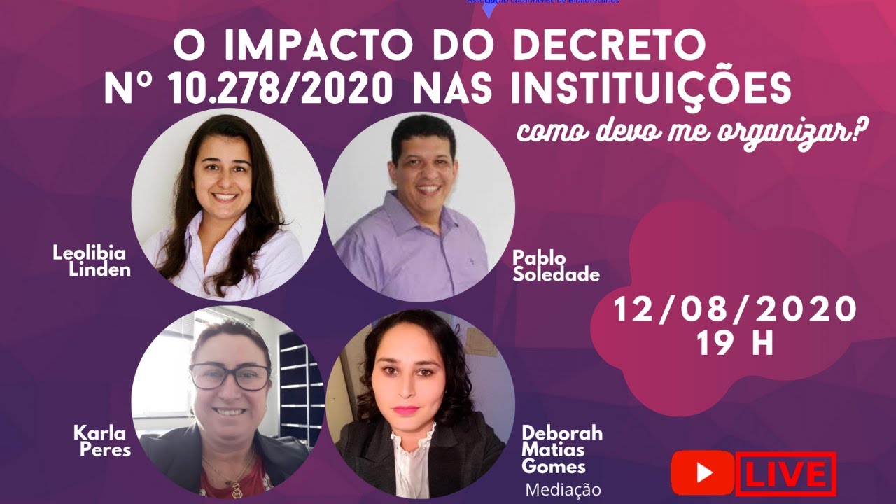 O impacto do Decreto nº 10.278/2020 nas instituições: como devo me organizar