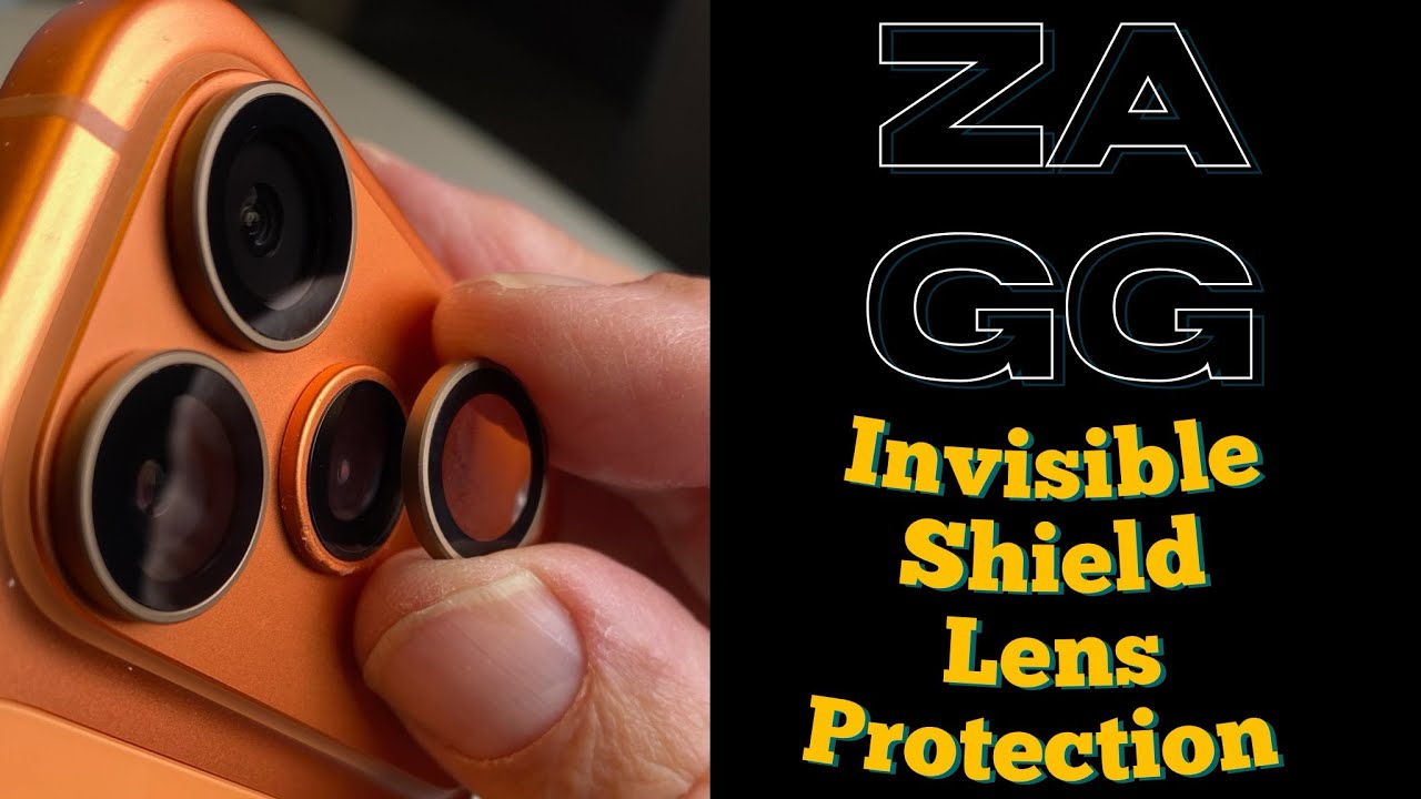 ZAGG Glass Elite iPhone Camera Lens Protector for iPhone 17 Pro Max