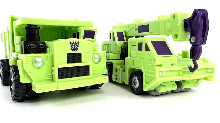 Devastator Commanders! Transformers Studio Series86 Constructicons Hook & Long Haul Chefatron Review