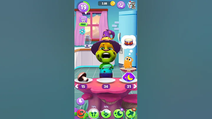 tom has a lot of food#mytalkingtom2#shorts#trending#memes#ytshorts#mytom2