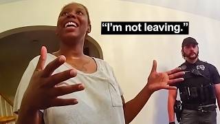 Squatter Thinks She Can STEAL A $500,000 Home!
