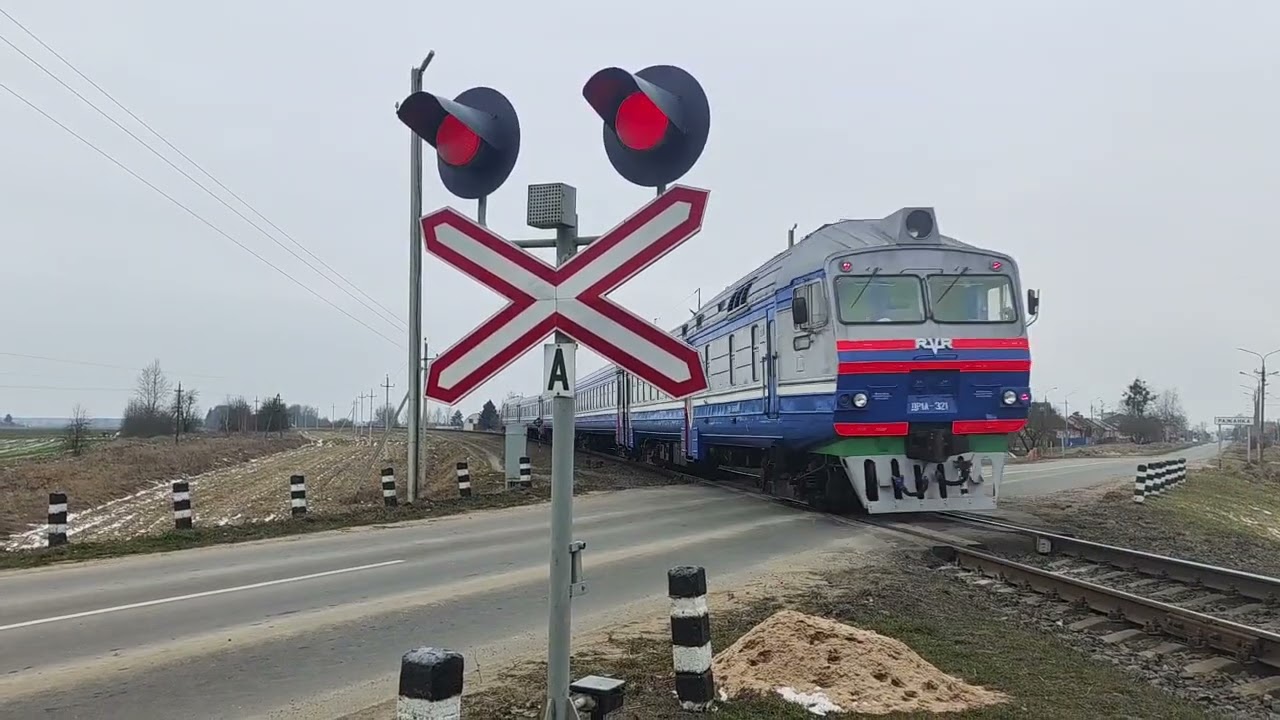 ЖД ПЕРЕЕЗД В БЕЛАРУСИ 🇧🇾 8.2.2025 (ЗА РОЖАНКОЙ) 124 ЧАСТЬ