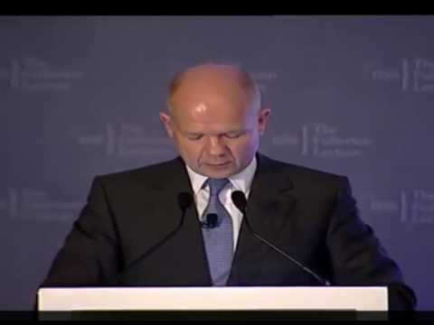 william hague tillman 'The international order is in flux' - William Hague