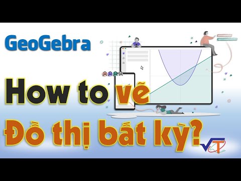 Video Vẽ đồ thị hàm số bất kỳ bằng phần mềm GeoGebra. - youtube
