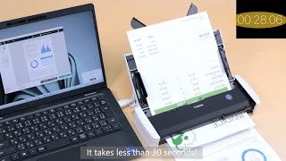 【imageFORMULA R10】 Software-install-less scanning function: CaptureOnTouch Lite screenshot 1