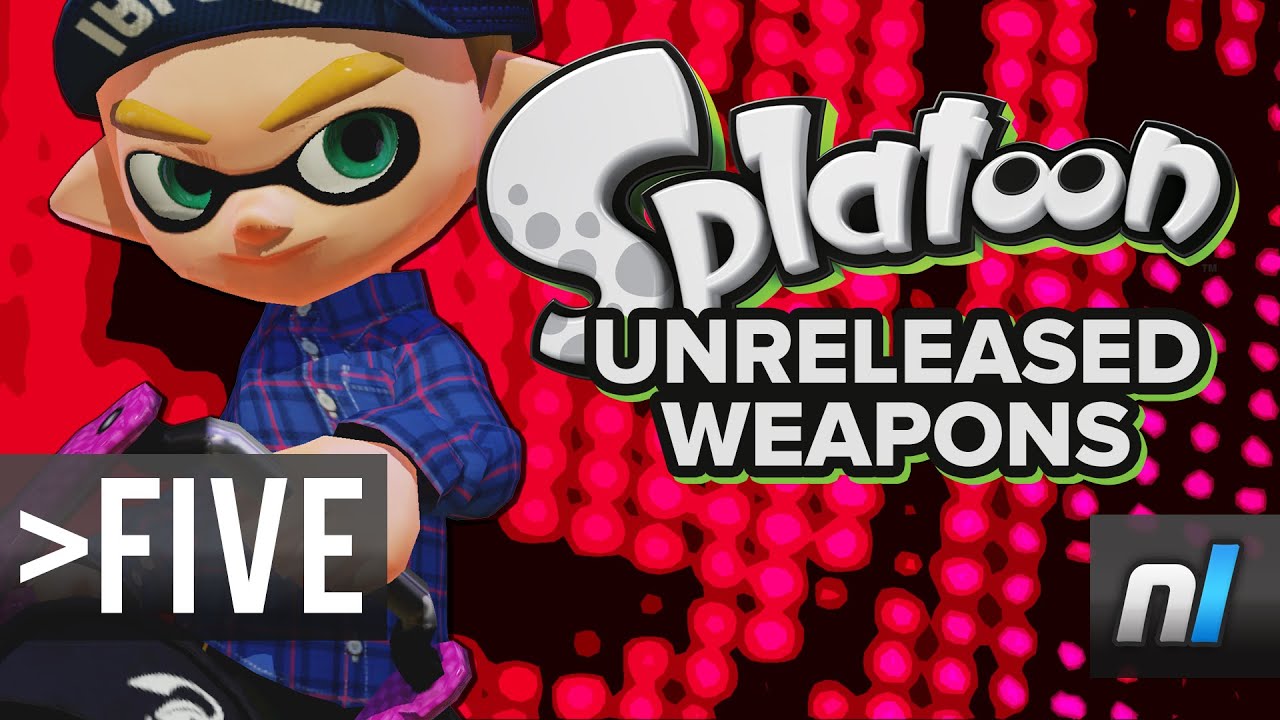 splatoon two all weapons Five Unreleased Splatoon Weapons We Can't WAIT to Use