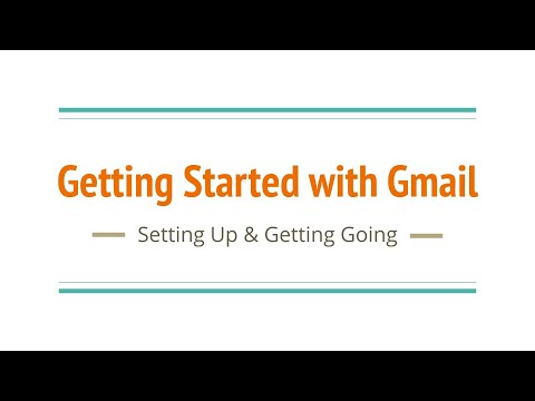 Getting Started with Gmail Workshop
