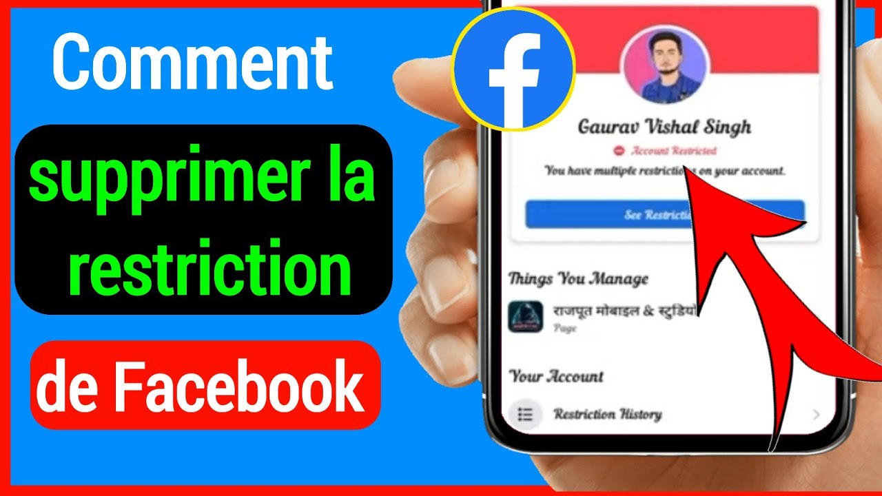 Comment supprimer un compte restreint d'un compte Facebook en 2022