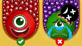 Hungry Balls Gameplay (Level 2930-2961) Walkthrough | ASMR Android & iOS
