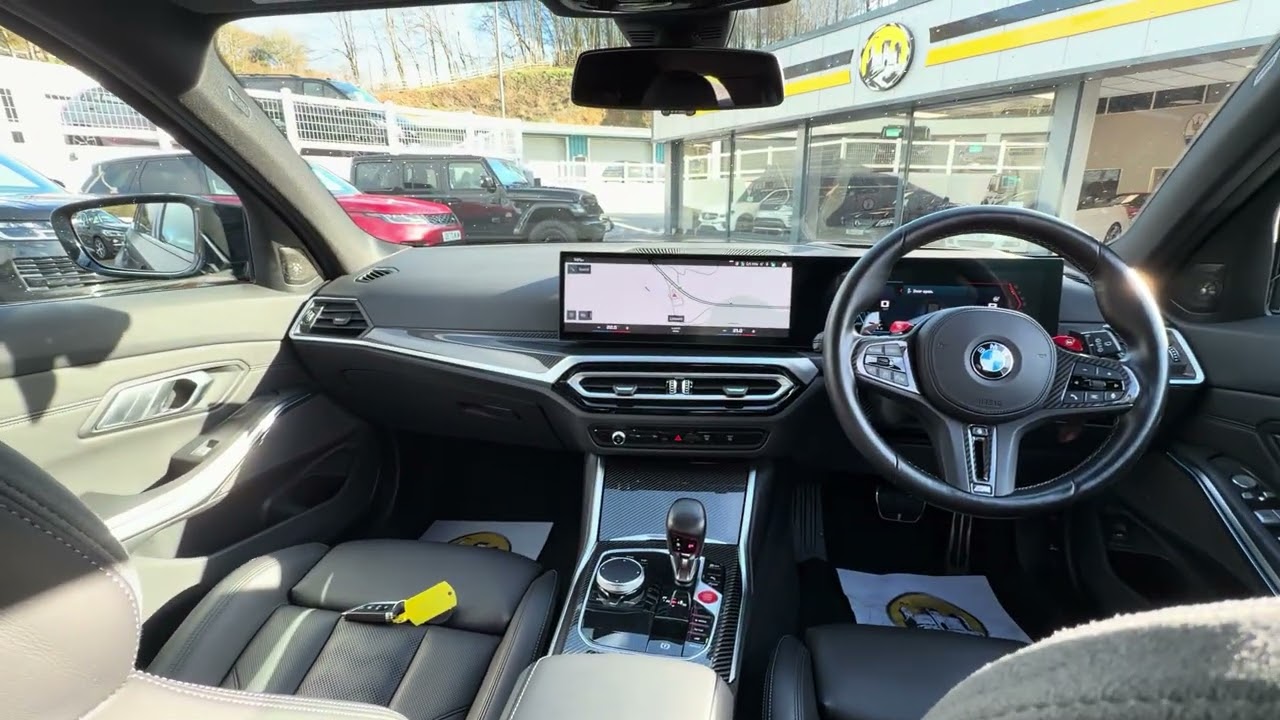 BMW M3 Touring Individual Frozen Black Pain with Carbon Fibre Interior for sale at Castle Motors