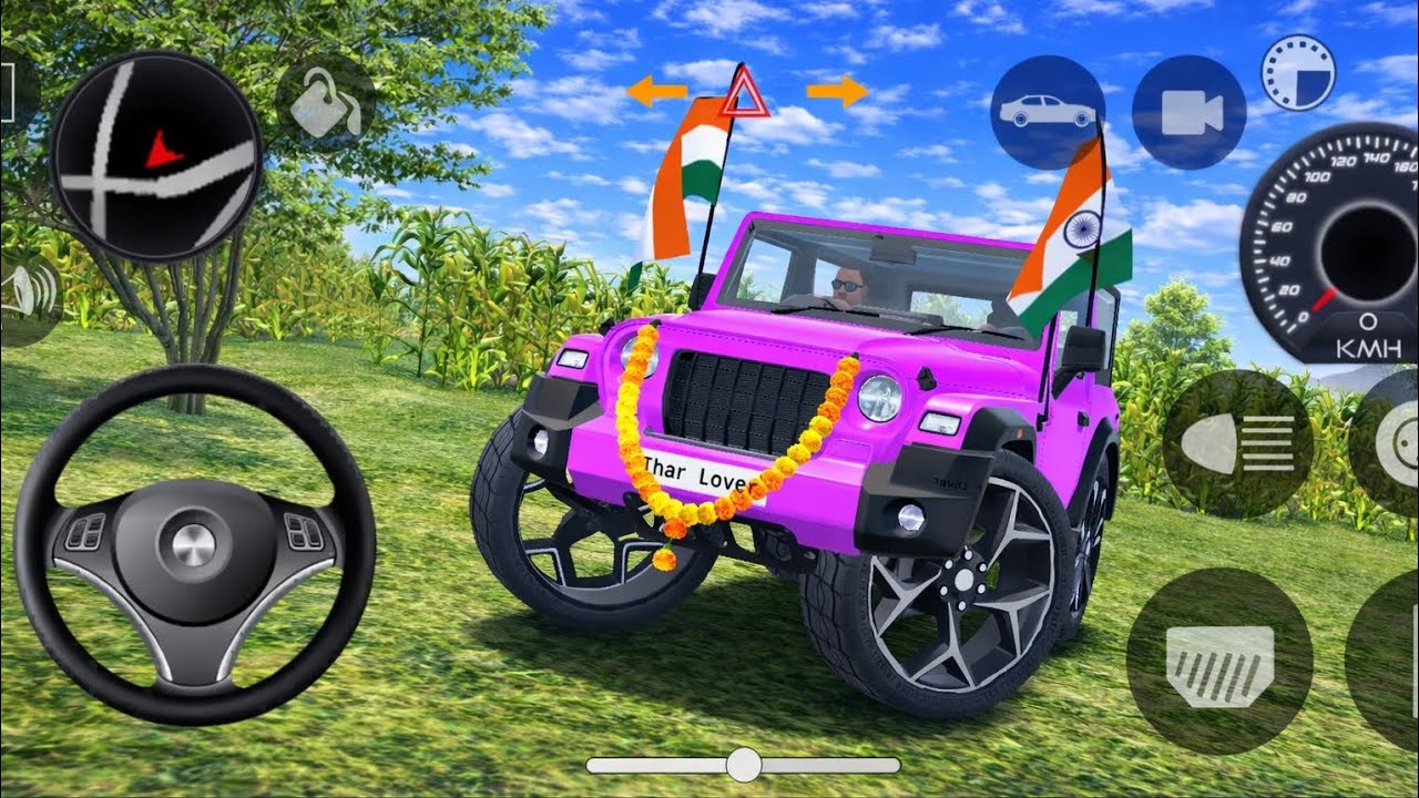 Modified Mahindra Thar Car Games: Indian Cars (Gadi Wala Game) - Car Game Android Gameplay 2026