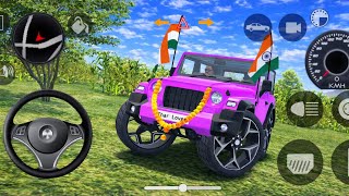 Modified Mahindra Thar Car Games: Indian Cars (Gadi Wala Game) - Car Game Android Gameplay 2026 screenshot 1