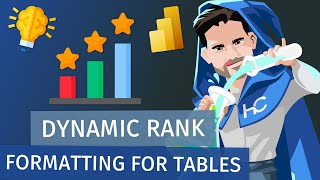 Dynamic Rank Conditional Formatting for Tables in Power BI