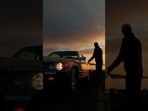 The sunset? 10/10. The classic SL? 12/10. Naturally. | #shorts