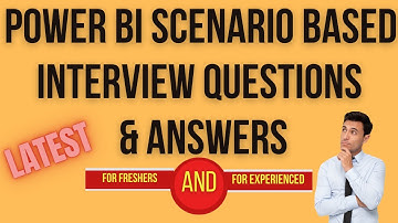 🔥🔥 Power bi scenario based interview questions & answers for experienced professionals & Freshers 🔥🔥