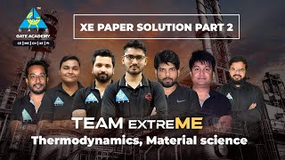 TEAM ExtreME Thermodynamics, Material Science | XE PAPER SOLUTION PART 2