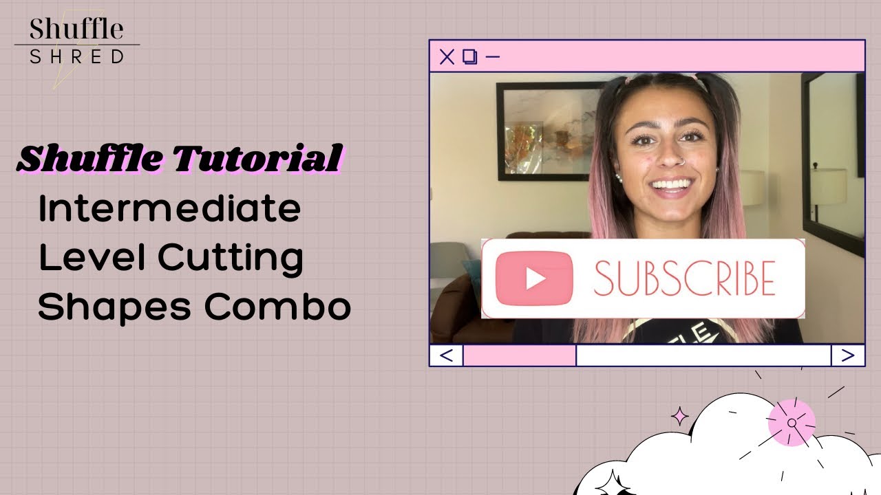Cutting Shapes Combo Talk-Through Tutorial - (shuffle dance) - @alchemyxadventures