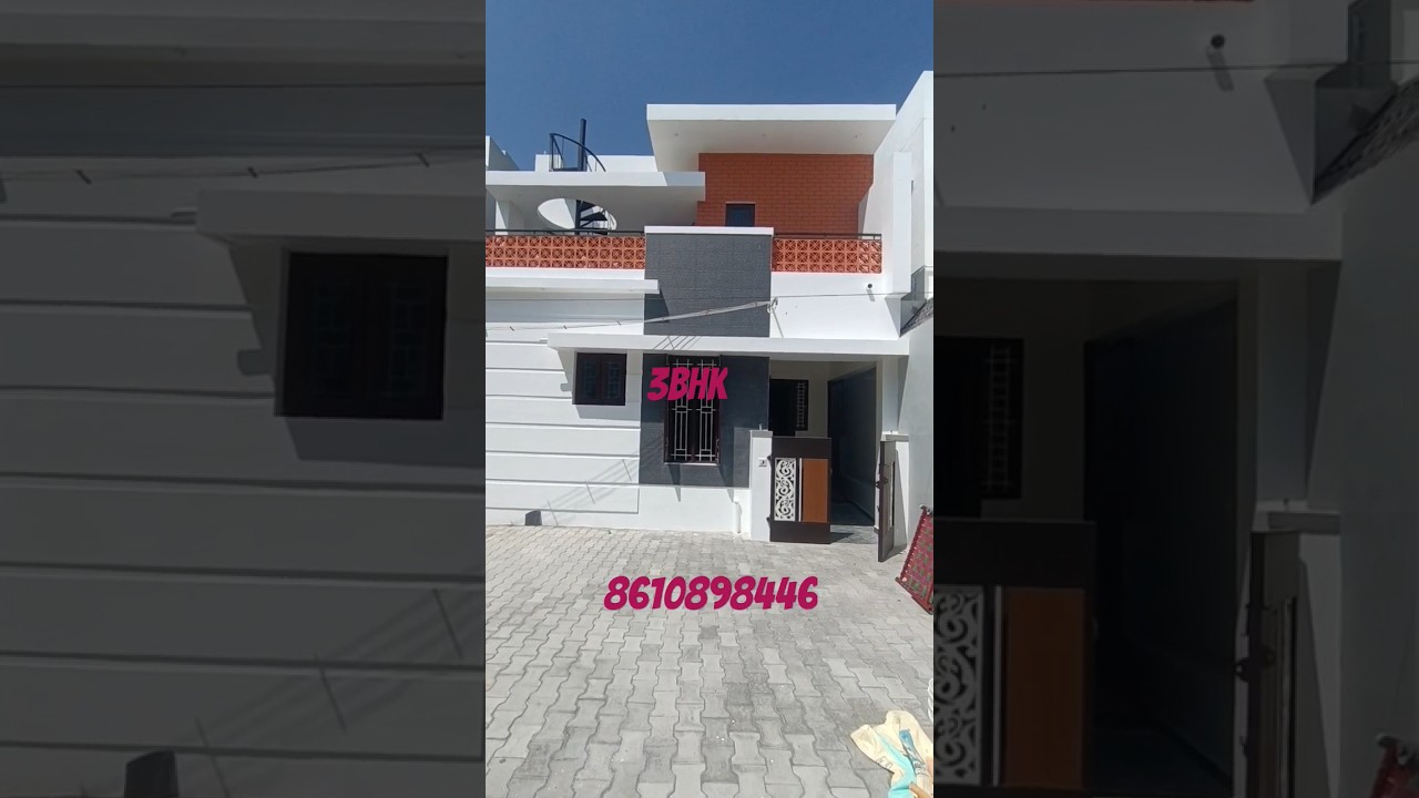 beutiful 3BHK House for sale in Madurai oomachikulam price 80 lakhs 