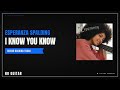 Esperanza Spalding - I Know You Know | Guitar Backing Track