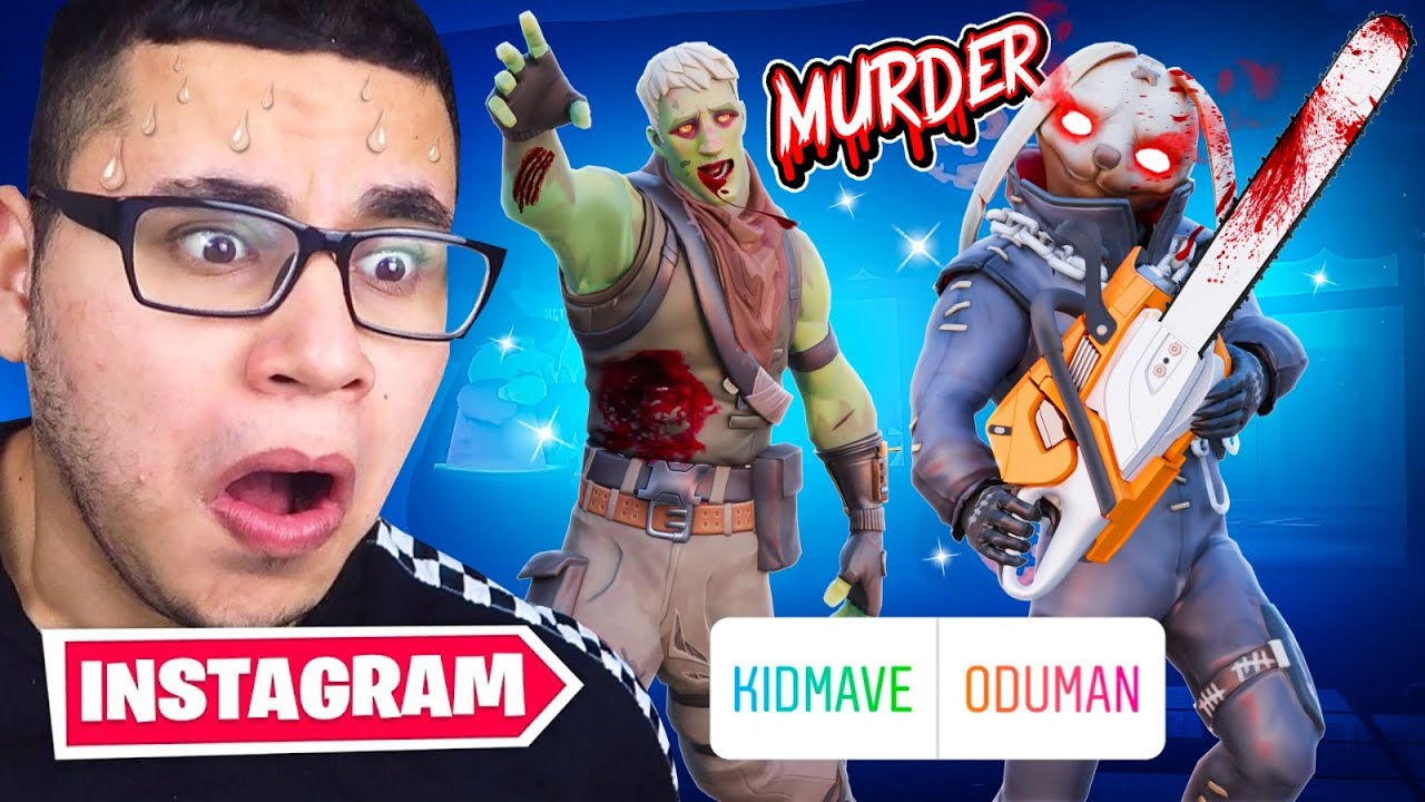 INSTAGRAM wählt den MÖRDER in Fortnite MURDER Modus!
