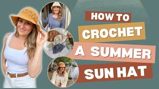 Finestra Sun Hat Crochet Pattern