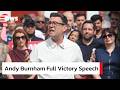 FULL Victory Speech: Labour Star Andy Burnham Speaks After Historic Makerfield Win | DWS News | AC1F