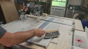 My First River Table Part 2 using my Linear Rail Router Sled