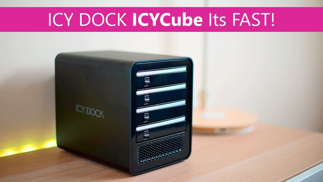 ICY DOCK ICY RAID Dual Bay RAID Enclosure Review #IcyDock 