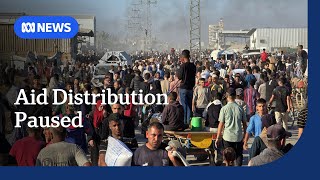Israeli-backed aid agency pauses distribution activity in Gaza | ABC NEWS