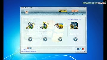 DDR Memory Card Restore Application: SD card recovery