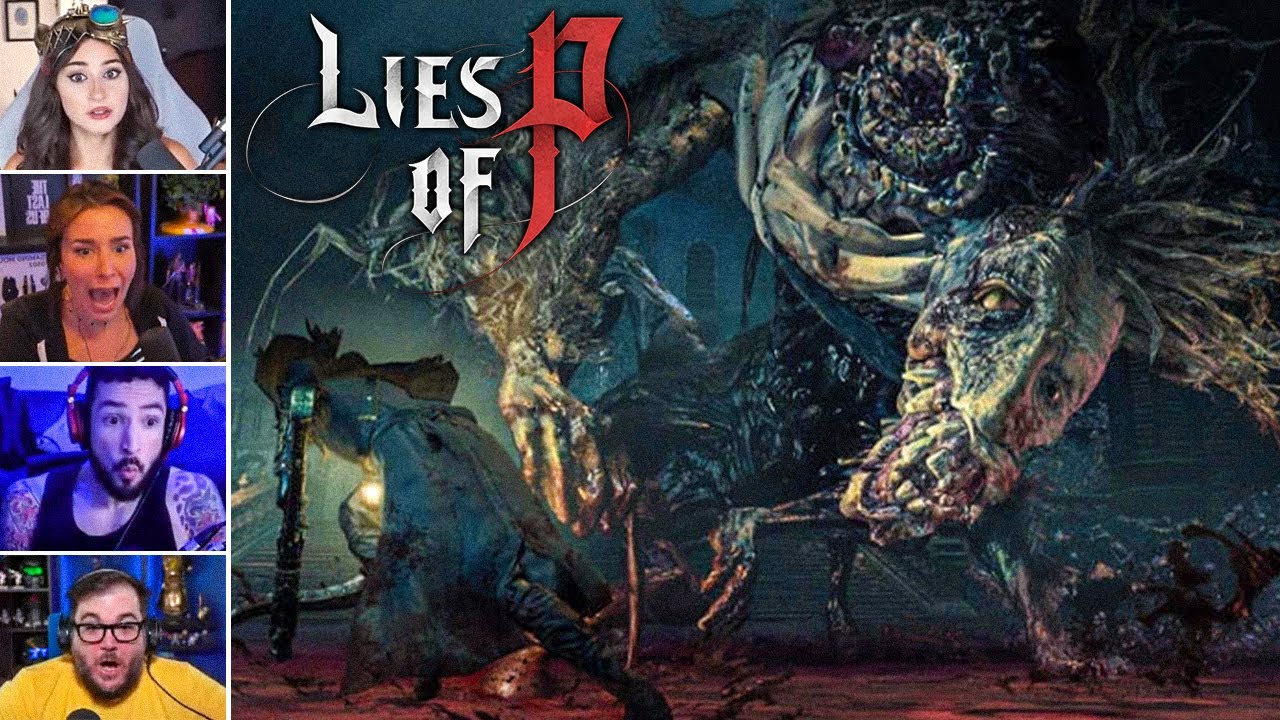 Lies of P Top Twitch Jumpscares/Funny Moments Compilation (Horror Games)