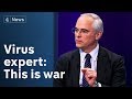 Coronavirus expert: 'War is an appropriate analogy' - YouTube