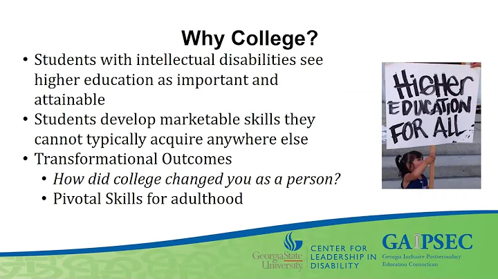 Introduction to Inclusive College in Georgia