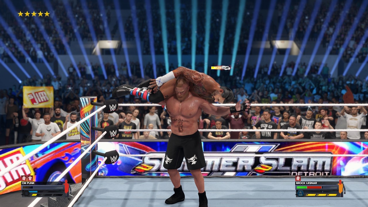 Brock Lesnar vs CM Punk – Dream Match! SummerSlam 2026 Full Match | WWE 2K24