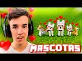 CONSIGO MASCOTAS *PERROS Y GATOS* en MINECRAFT HARDCORE